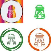 Space Capsule Icon Design vector