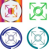 Expand Icon Design vector