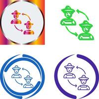 Connect Icon Design vector