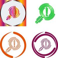 Problem Icon Design vector