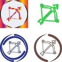 Crossbow Icon Design vector