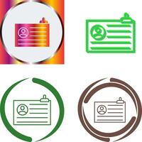 Account Icon Design vector