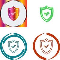 Shield Icon Design vector