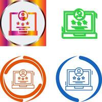 Rating Icon Design vector