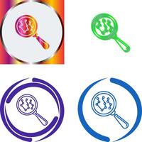 Research Icon Design vector