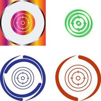 Target Icon Design vector