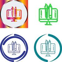 Creatie Design Icon Design vector