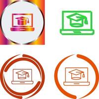 Graduation Hat Icon Design vector