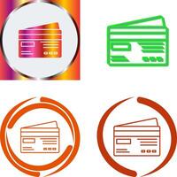 Credit Card Icon Design vector