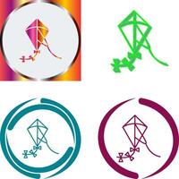 Kite Icon Design vector