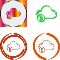 diseño de icono de nube vector