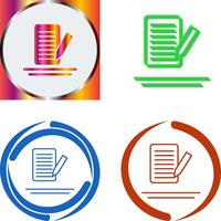 Edit Icon Design vector
