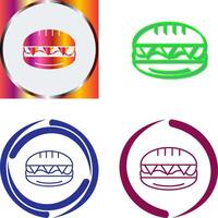 Sandwich Icon Design vector