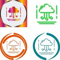Network Icon Design vector