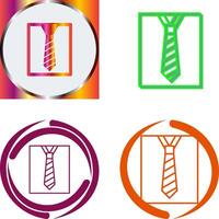 Tie Icon Design vector