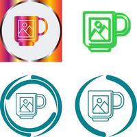 Mug Icon Design vector