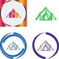 Tent Icon Design vector