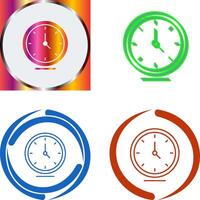 Clock Icon Design vector