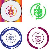 Agronomy Icon Design vector