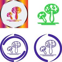 Mushroom Icon Design vector