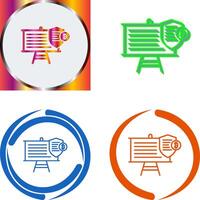 Presentation Icon Design vector