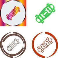 Skateboard Icon Design vector