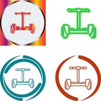 Hoverboard Icon Design vector