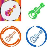 Guitar Icon Design vector