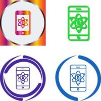 Mobile Icon Design vector