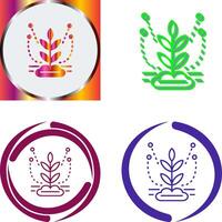 Irrigation System Icon Design vector