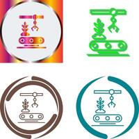 Conveyor Icon Design vector