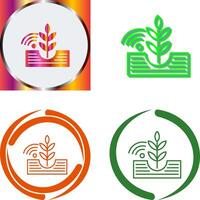 Planting Icon Design vector