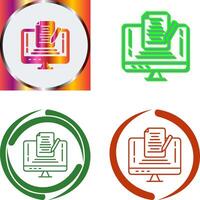 Note Icon Design vector