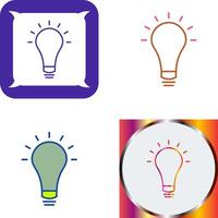 Innovative Idea Icon Design vector