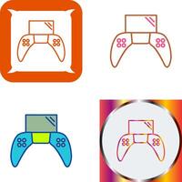 Unique Play Station Icon Design vector