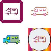 Van Icon Design vector