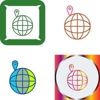 Vacation Spots Icon Design vector