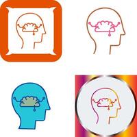 Thinking Icon Design vector