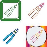 Pliers Icon Design vector