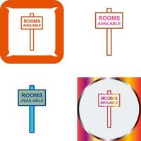 Rooms Icon Design vector