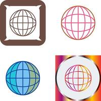 Globe Icon Design vector