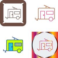 Trailer Icon Design vector