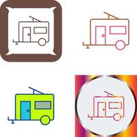 Trailer Icon Design vector