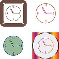 diseño de icono de tiempo vector