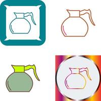 Coffee Pot Icon Design vector