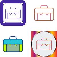 Suitcase Icon Design vector