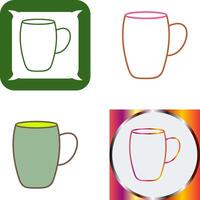 Mug Icon Design vector