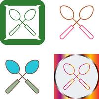 Spoons Icon Design vector