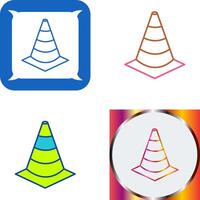 Unique Cone Icon Design vector