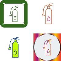 Unique Fire Extinguisher Icon Design vector